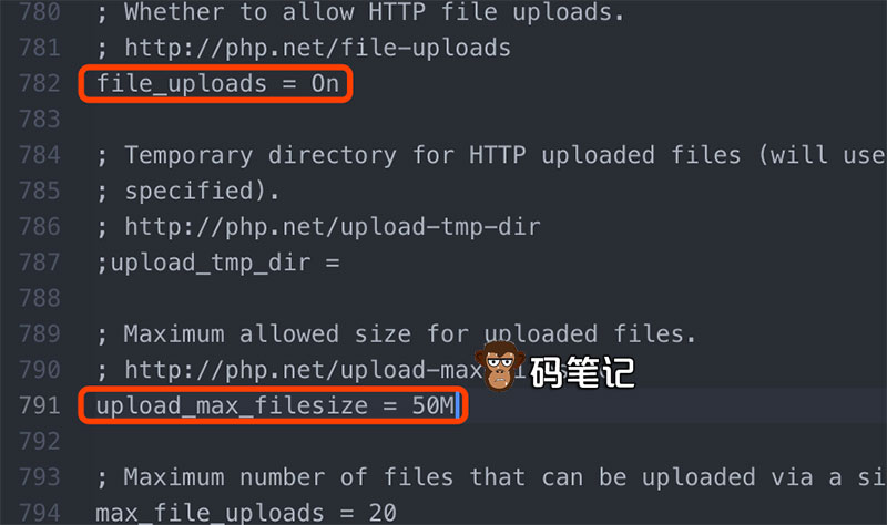 phpMyAdmin导入文件大小限制